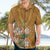 Africa King Proteas Dashiki Motif Hawaiian Shirt Gold Style - Wonder Print Shop