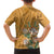 Africa King Proteas Dashiki Motif Hawaiian Shirt Gold Style - Wonder Print Shop