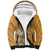 Africa King Proteas Dashiki Motif Sherpa Hoodie Gold Style - Wonder Print Shop