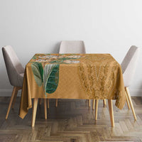 Africa King Proteas Dashiki Motif Tablecloth Gold Style - Wonder Print Shop