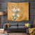 Africa King Proteas Dashiki Motif Tapestry Gold Style - Wonder Print Shop