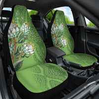 Africa King Proteas Dashiki Motif Car Seat Cover Green Style LT9 - Wonder Print Shop