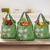 Africa King Proteas Dashiki Motif Grocery Bag Green Style