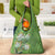 Africa King Proteas Dashiki Motif Grocery Bag Green Style
