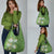 Africa King Proteas Dashiki Motif Grocery Bag Green Style