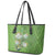 Africa King Proteas Dashiki Motif Leather Tote Bag Green Style - Wonder Print Shop