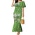 Africa King Proteas Dashiki Motif Mermaid Dress Green Style - Wonder Print Shop