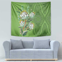 Africa King Proteas Dashiki Motif Tapestry Green Style - Wonder Print Shop
