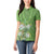 Africa King Proteas Dashiki Motif Women Polo Shirt Green Style - Wonder Print Shop