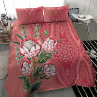 Africa King Proteas Dashiki Motif Bedding Set Peach Style LT9 - Wonder Print Shop