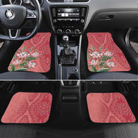 Africa King Proteas Dashiki Motif Car Mats Peach Style LT9 - Wonder Print Shop