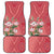 Africa King Proteas Dashiki Motif Car Mats Peach Style LT9 - Wonder Print Shop