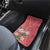 Africa King Proteas Dashiki Motif Car Mats Peach Style LT9 - Wonder Print Shop
