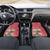 Africa King Proteas Dashiki Motif Car Mats Peach Style LT9 - Wonder Print Shop