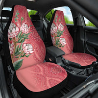 Africa King Proteas Dashiki Motif Car Seat Cover Peach Style LT9 - Wonder Print Shop