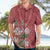 Africa King Proteas Dashiki Motif Hawaiian Shirt Peach Style - Wonder Print Shop