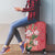 Africa King Proteas Dashiki Motif Luggage Cover Peach Style - Wonder Print Shop