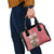 Africa King Proteas Dashiki Motif Shoulder Handbag Peach Style
