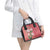 Africa King Proteas Dashiki Motif Shoulder Handbag Peach Style
