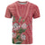 Africa King Proteas Dashiki Motif T Shirt Peach Style - Wonder Print Shop