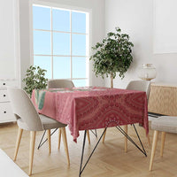 Africa King Proteas Dashiki Motif Tablecloth Peach Style - Wonder Print Shop