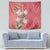 Africa King Proteas Dashiki Motif Tapestry Peach Style - Wonder Print Shop