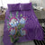 Africa King Proteas Dashiki Motif Bedding Set Violet Style LT9 - Wonder Print Shop