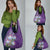 Africa King Proteas Dashiki Motif Grocery Bag Violet Style