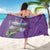 Africa King Proteas Dashiki Motif Sarong Violet Style - Wonder Print Shop