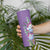 Africa King Proteas Dashiki Motif Skinny Tumbler Violet Style - Wonder Print Shop