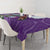 Africa King Proteas Dashiki Motif Tablecloth Violet Style - Wonder Print Shop