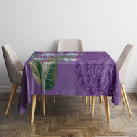 Africa King Proteas Dashiki Motif Tablecloth Violet Style - Wonder Print Shop