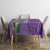 Africa King Proteas Dashiki Motif Tablecloth Violet Style - Wonder Print Shop