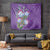 Africa King Proteas Dashiki Motif Tapestry Violet Style - Wonder Print Shop