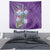 Africa King Proteas Dashiki Motif Tapestry Violet Style - Wonder Print Shop