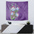 Africa King Proteas Dashiki Motif Tapestry Violet Style - Wonder Print Shop