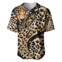 Africa Leopard Skin Pattern Baseball Jersey Version 01 LT9 - Wonder Print Shop