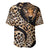 Africa Leopard Skin Pattern Baseball Jersey Version 01 LT9 - Wonder Print Shop