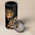 Africa Leopard Skin Pattern 4 in 1 Can Cooler Tumbler Version 01 LT9 - Wonder Print Shop