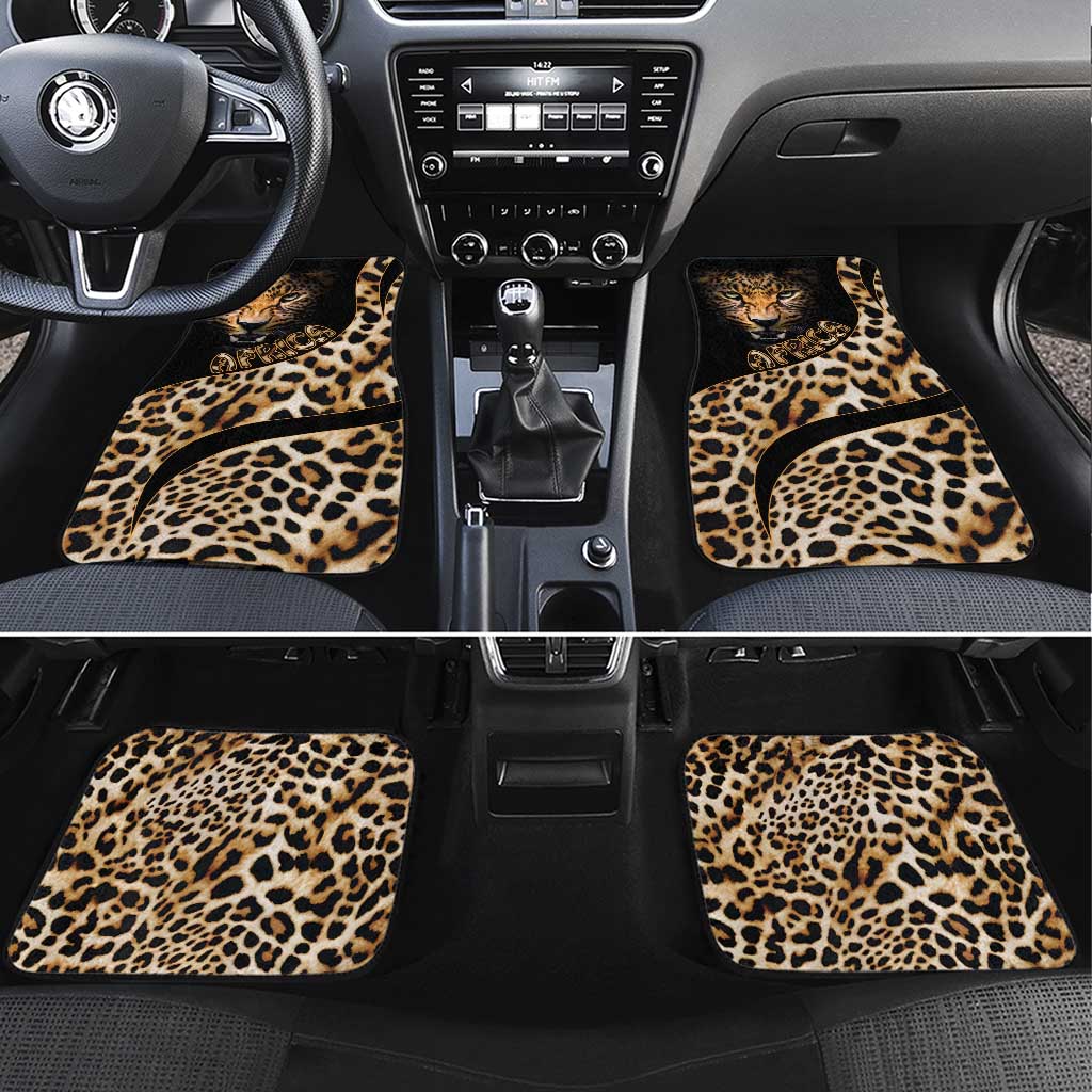 Africa Leopard Skin Pattern Car Mats Version 01 LT9 - Wonder Print Shop