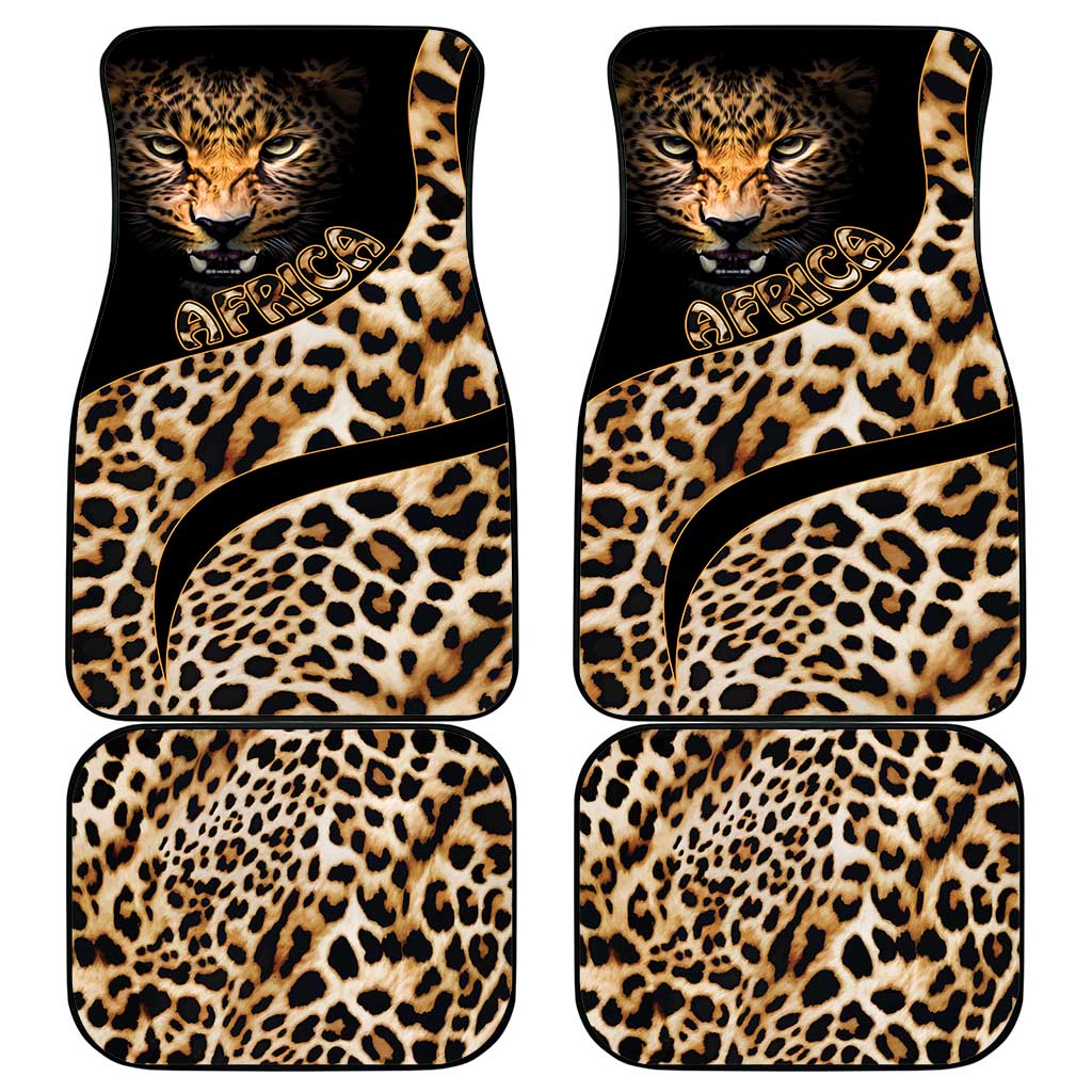 Africa Leopard Skin Pattern Car Mats Version 01 LT9 - Wonder Print Shop