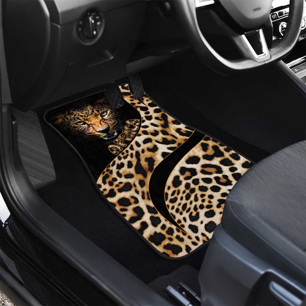 Africa Leopard Skin Pattern Car Mats Version 01 LT9 - Wonder Print Shop