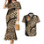Africa Leopard Skin Pattern Couples Matching Mermaid Dress and Hawaiian Shirt Version 01 LT9 - Wonder Print Shop