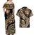Africa Leopard Skin Pattern Couples Matching Off Shoulder Maxi Dress and Hawaiian Shirt Version 01 LT9 - Wonder Print Shop