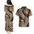 Africa Leopard Skin Pattern Couples Matching Puletasi and Hawaiian Shirt Version 01 LT9 - Wonder Print Shop