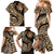 Africa Leopard Skin Pattern Family Matching Mermaid Dress and Hawaiian Shirt Version 01 LT9 - Wonder Print Shop