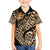 Africa Leopard Skin Pattern Family Matching Off The Shoulder Long Sleeve Dress and Hawaiian Shirt Version 01 - Wonder Print Shop