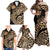 Africa Leopard Skin Pattern Family Matching Off Shoulder Maxi Dress and Hawaiian Shirt Version 01 LT9 - Wonder Print Shop