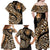 Africa Leopard Skin Pattern Family Matching Off Shoulder Maxi Dress and Hawaiian Shirt Version 01 LT9 - Wonder Print Shop