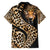 Africa Leopard Skin Pattern Family Matching Off Shoulder Maxi Dress and Hawaiian Shirt Version 01 LT9 - Wonder Print Shop